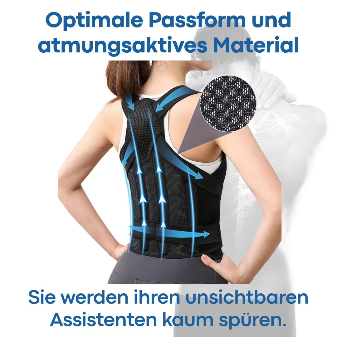 SpinaGuard Rückenstütze – Haltung korrigieren & entlasten