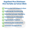 ErgoSeat Plus - Ergonomisch sitzen & Haltung verbessern