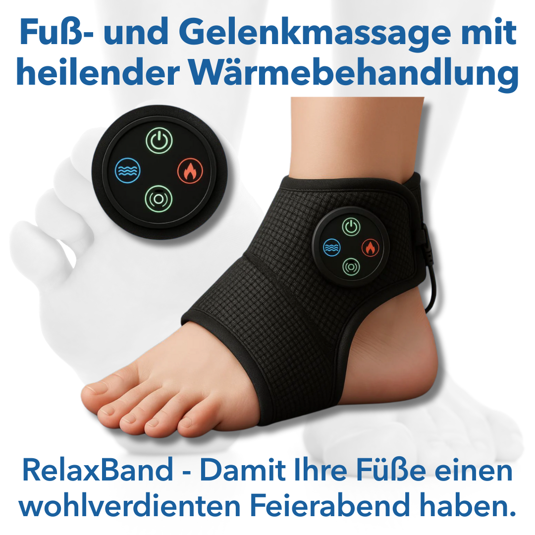 RelaxBand Fumassagegert Wrme & Entspannung fr Fe Ergomedix RelaxBand Fumassagegert Wrme & Entspannung fr Fe Ergomedix