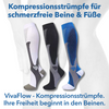 VivaFlow Kompressionsstrümpfe – Für leichte, fitte Beine