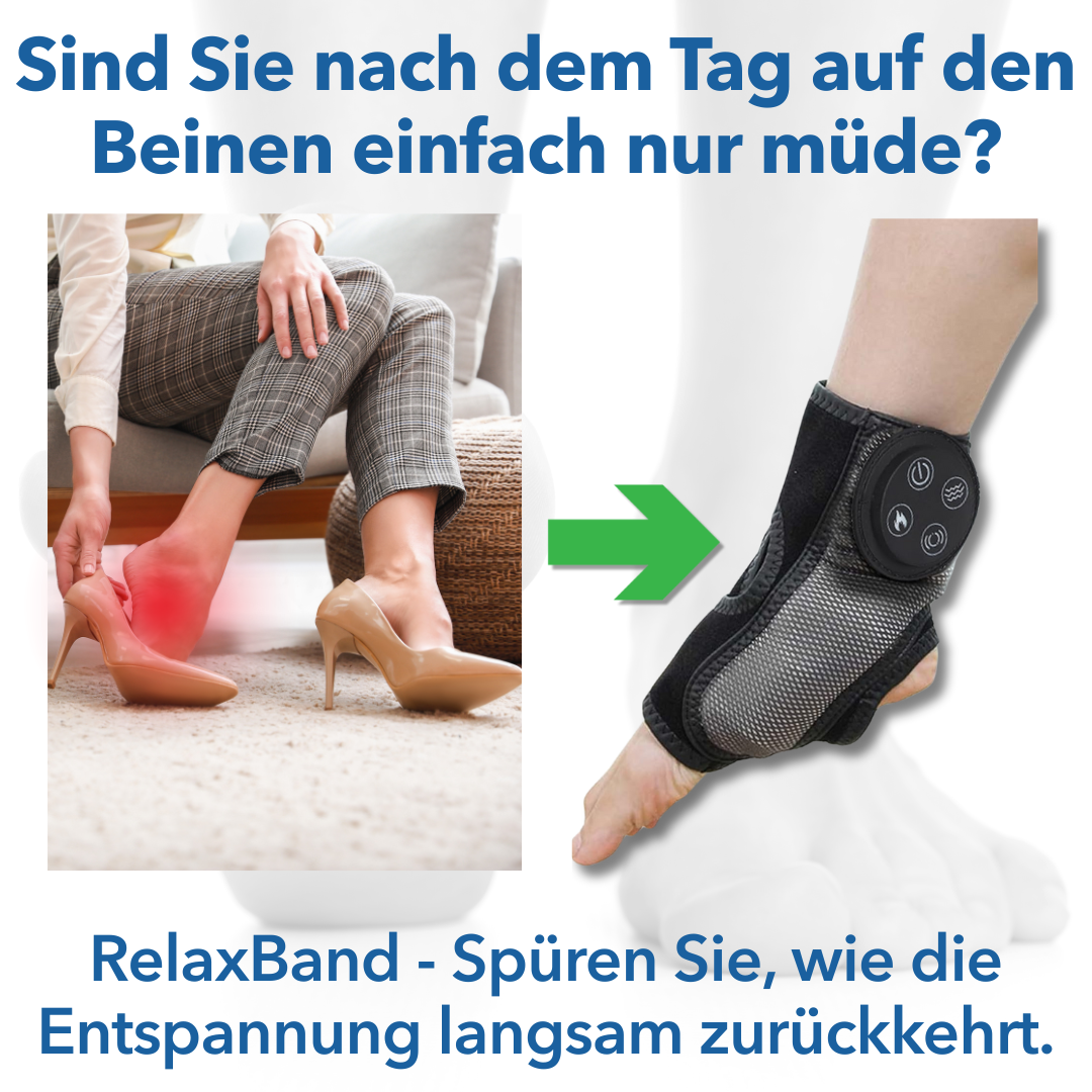 RelaxBand Fumassagegert Wrme & Entspannung fr Fe Ergomedix RelaxBand Fumassagegert Wrme & Entspannung fr Fe Ergomedix