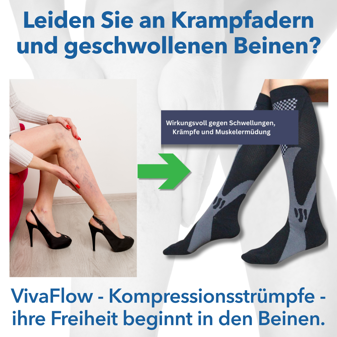 VivaFlow Kompressionsstrümpfe – Für leichte, fitte Beine