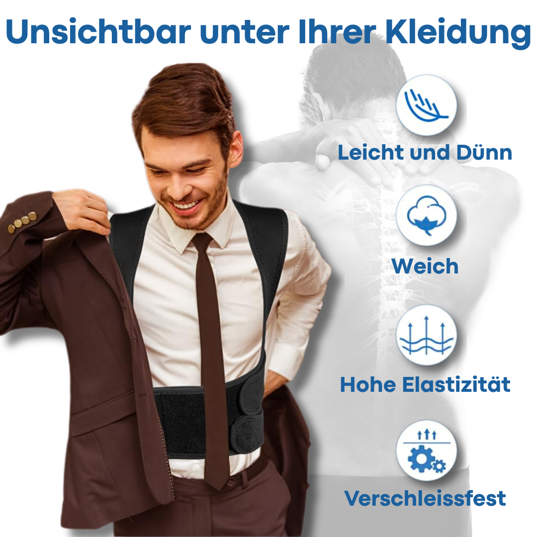 SpinaGuard Rückenstütze – Haltung korrigieren & entlasten